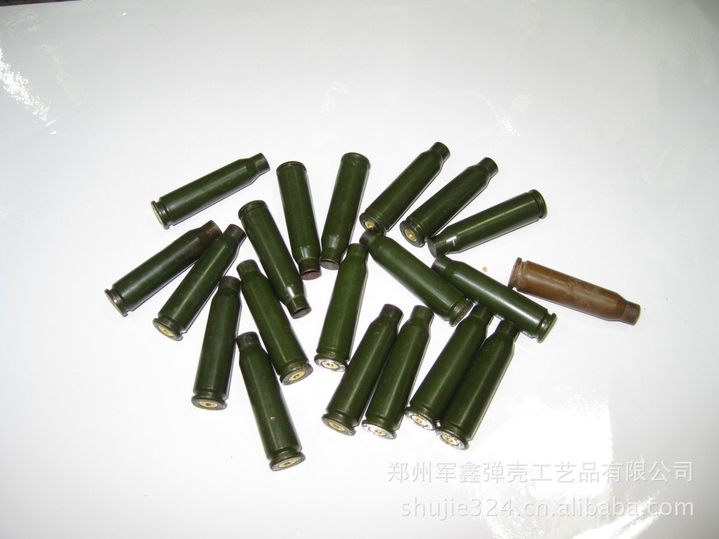 95子弹壳绿色 咖啡色 大量供应 靶场回收成色好